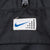 VINTAGE NIKE CENTER SWOOSH BLACK PULLOVER WINDBREAKER JACKET 2000S XL