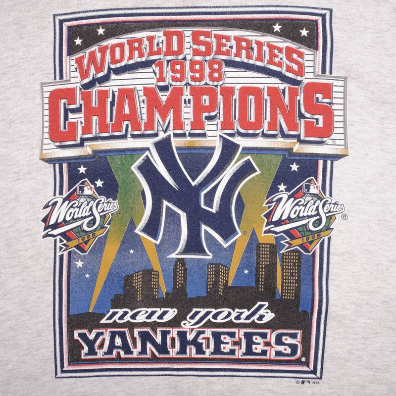 Vintage Mlb New York Yankees World Series Champions 1998 Tee Shirt Size Large