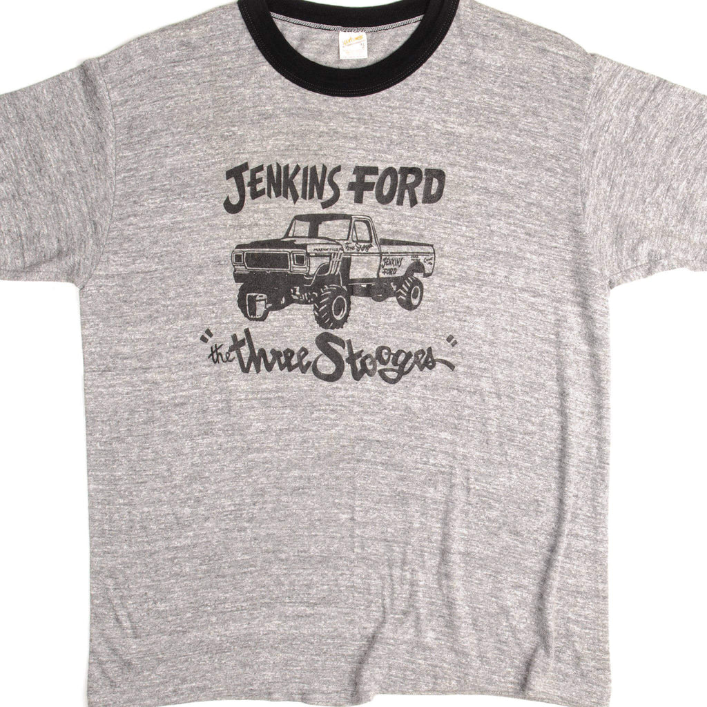 VINTAGE THE THREE STOOGES TEE SHIRT 1970s SIZE MEDIUM MADE IN USA