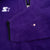 VINTAGE NFL MINNESOTA VIKINGS STARTER PULLOVER FLEECE JACKET 1990S MEDIUM