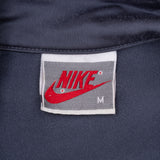 Vintage Nike Grey &  White Track Jacket 1980S Size Medium
