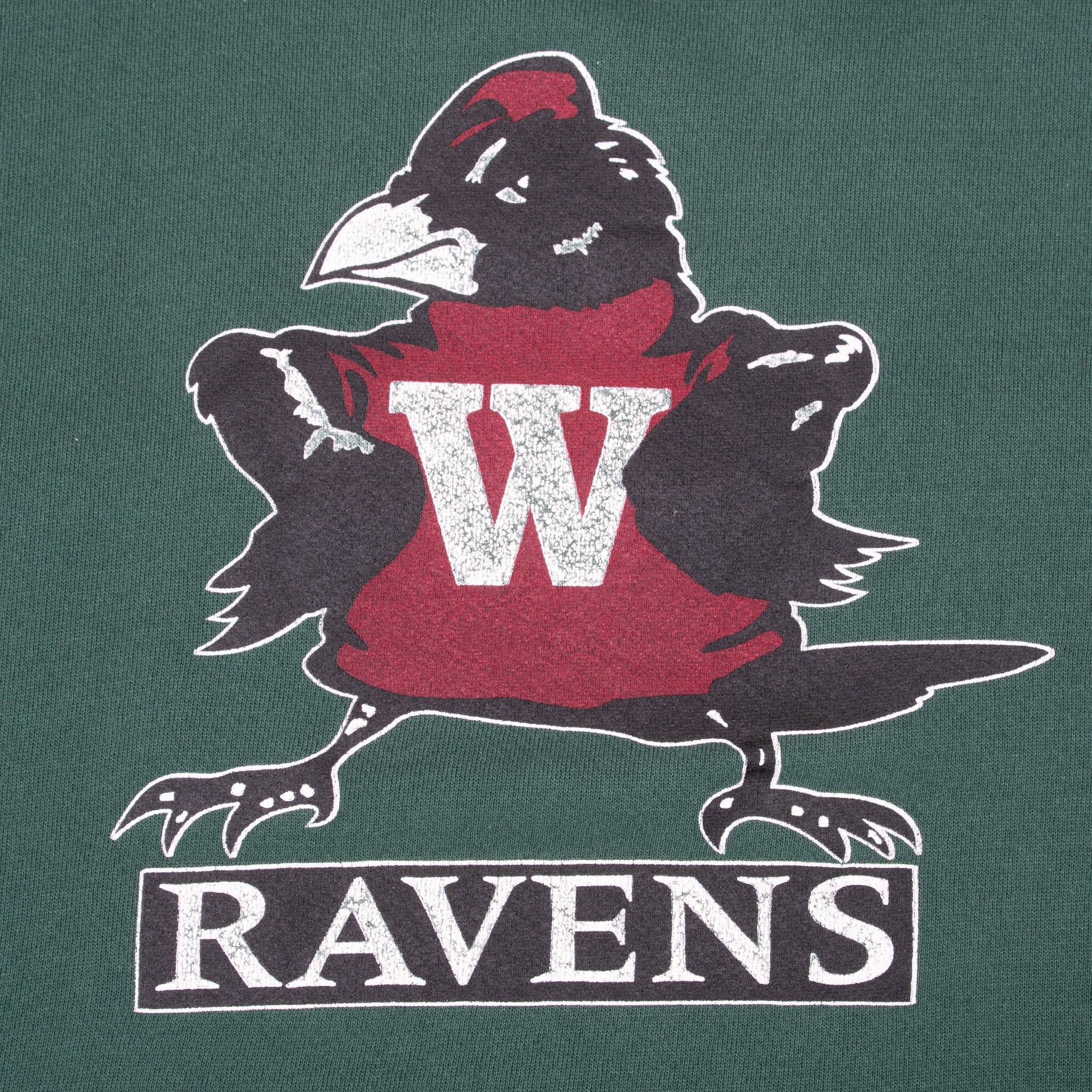 VINTAGE NCAA RAVENS 1990S UNIVERSITY JANSPORT SWEATSHIRT XL