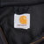 VINTAGE CARHARTT HEAVYWEIGHT FULL ZIP BLACK HOODIE SWEATSHIRT SIZE LARGE