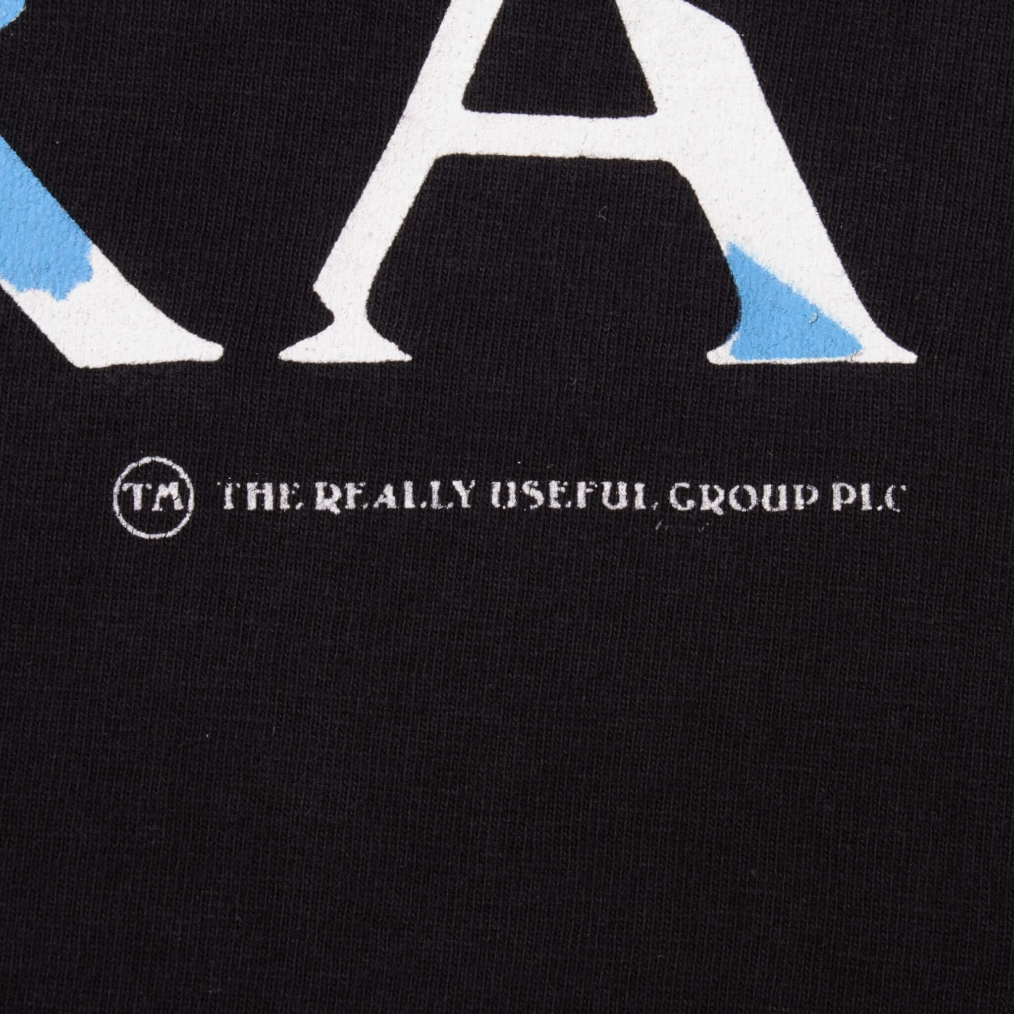 Vintage The Phantom Of The Opera Chicago 1980 Tee Shirt Size XL With Single Stitch Sleeves