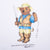 Vintage Ralph Lauren Polo Bear Fisherman White Tee Shirt 1990S Size 2XL With Single Stitch Sleeves Deadstock