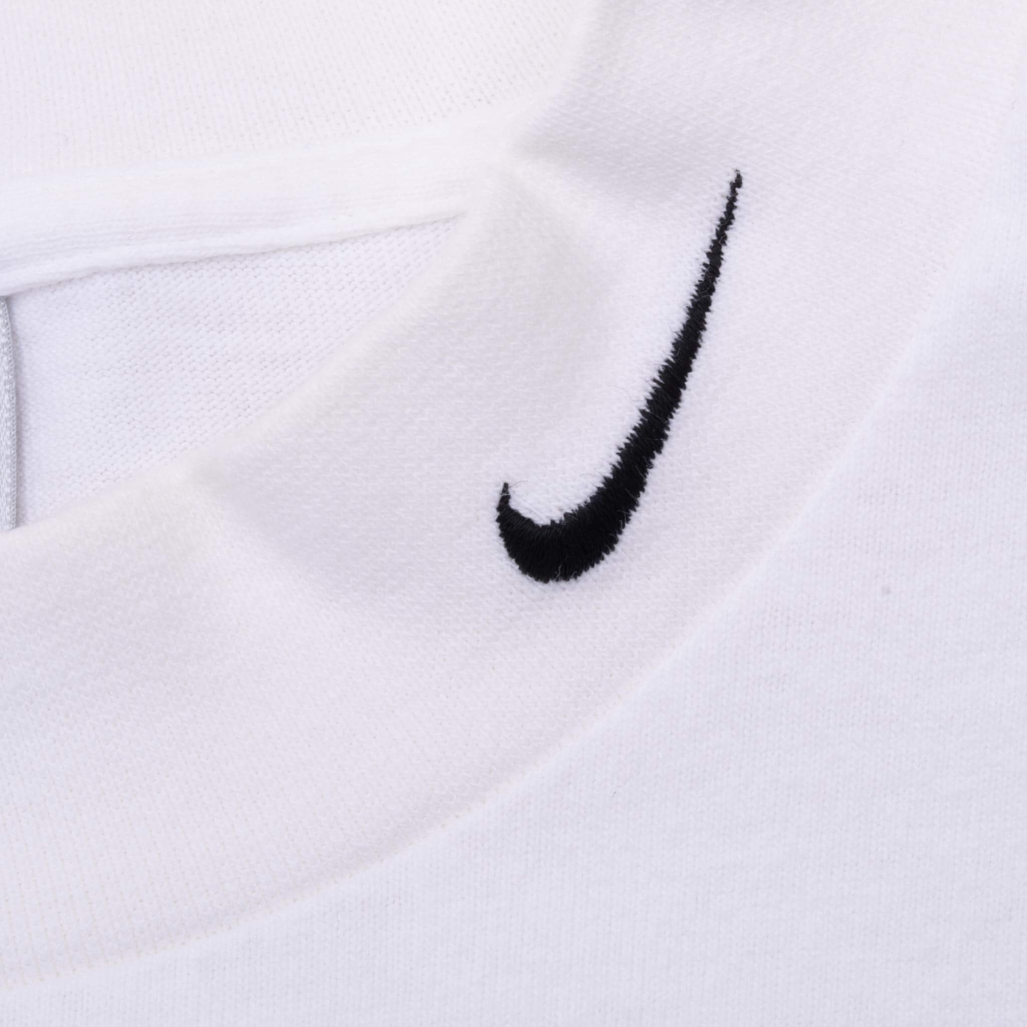 Vintage Nike Long Sleeve Turtle Neck White Tee Shirt 2000S Size Large