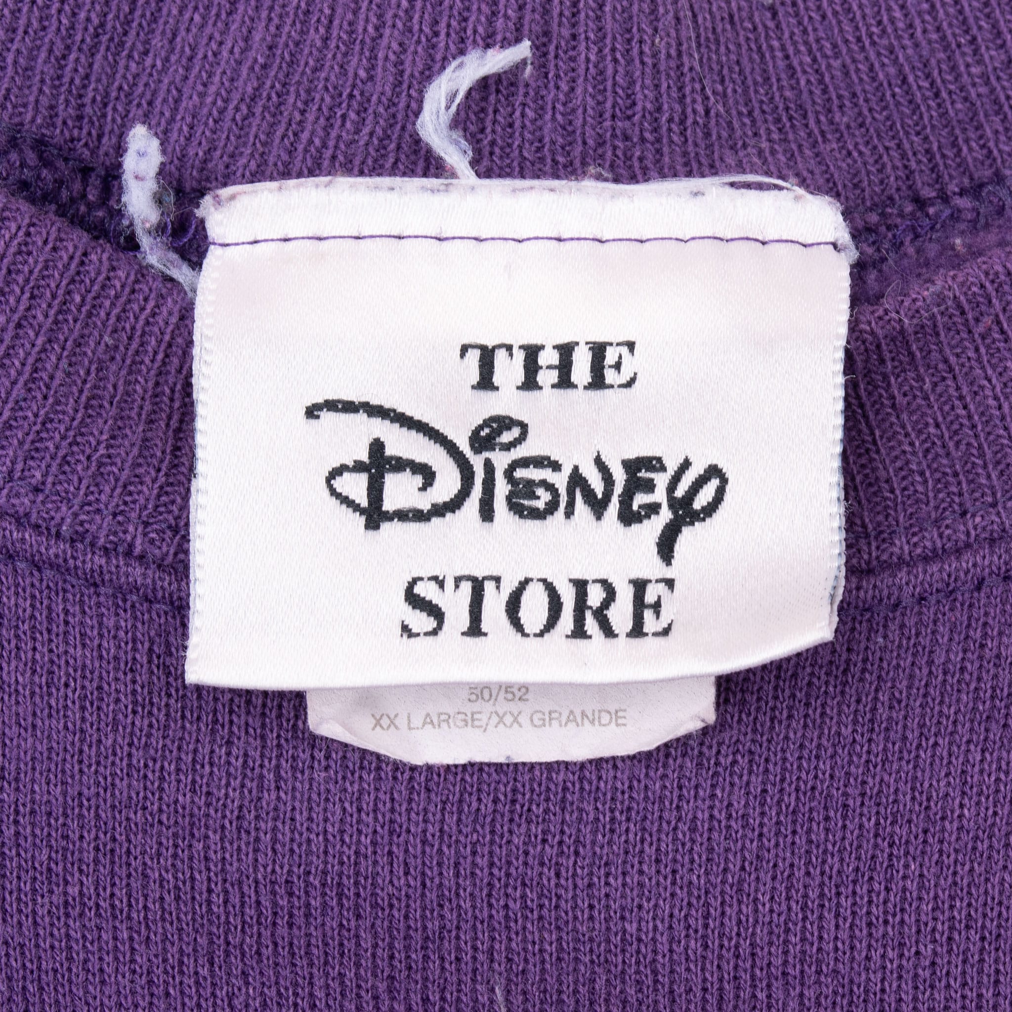 VINTAGE DISNEY DOPEY DWARF PURPLE SWEATSHIRT 1990S SIZE 2XL MADE IN USA
