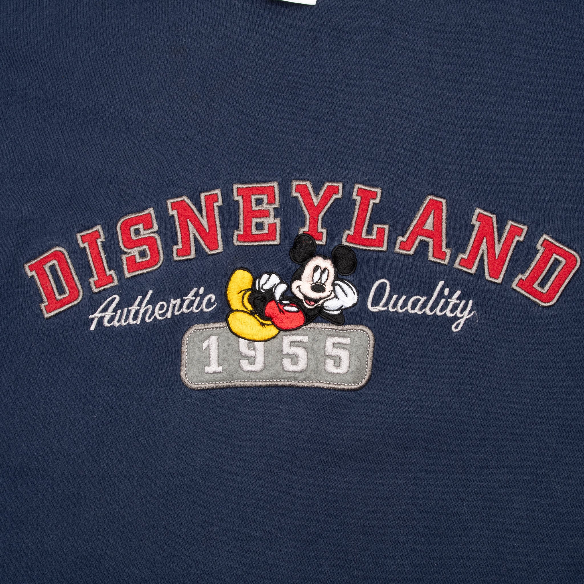 Vintage Disneyland Mickey Mouse Embroidered 1990S Tee Shirt Size 2XL