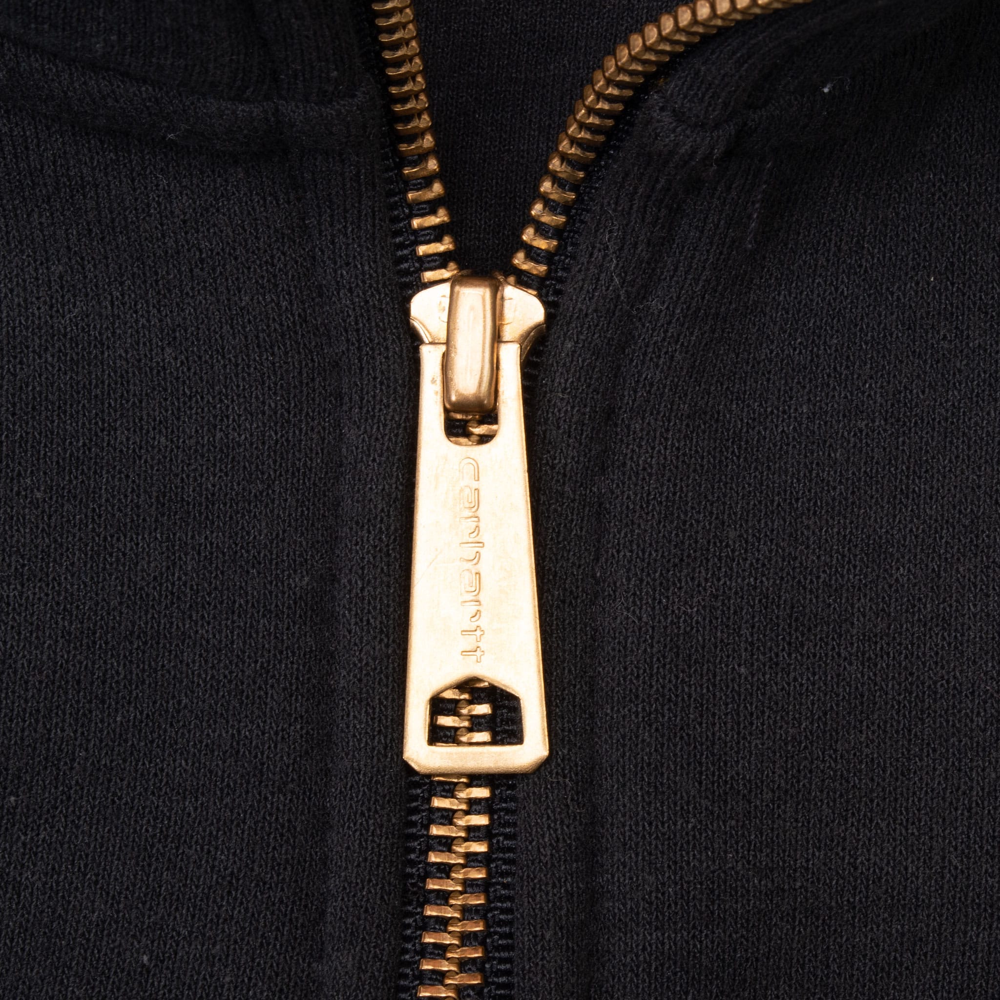 VINTAGE CARHARTT BLACK QUARTER ZIP SWEATSHIRT 2000S SMALL