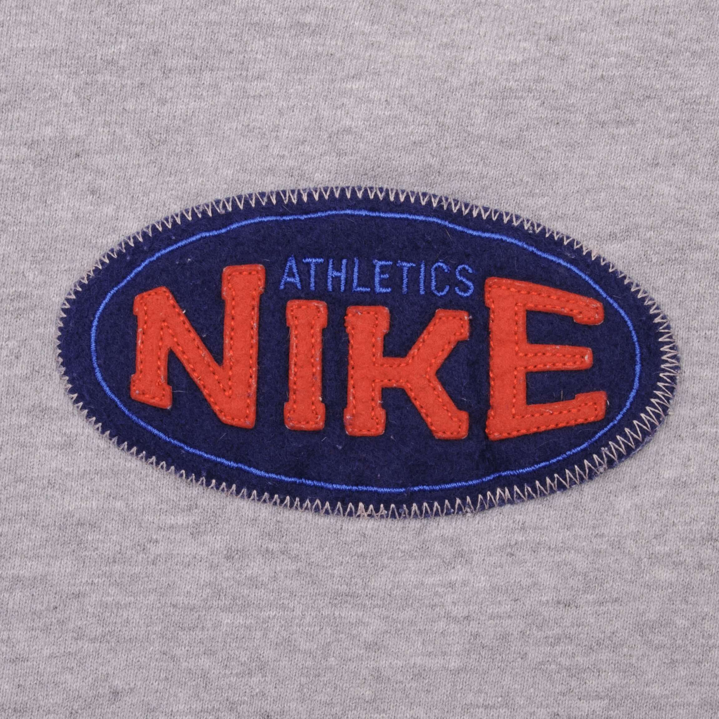 Vintage nike embroidered spell out 2025 sweatshirt