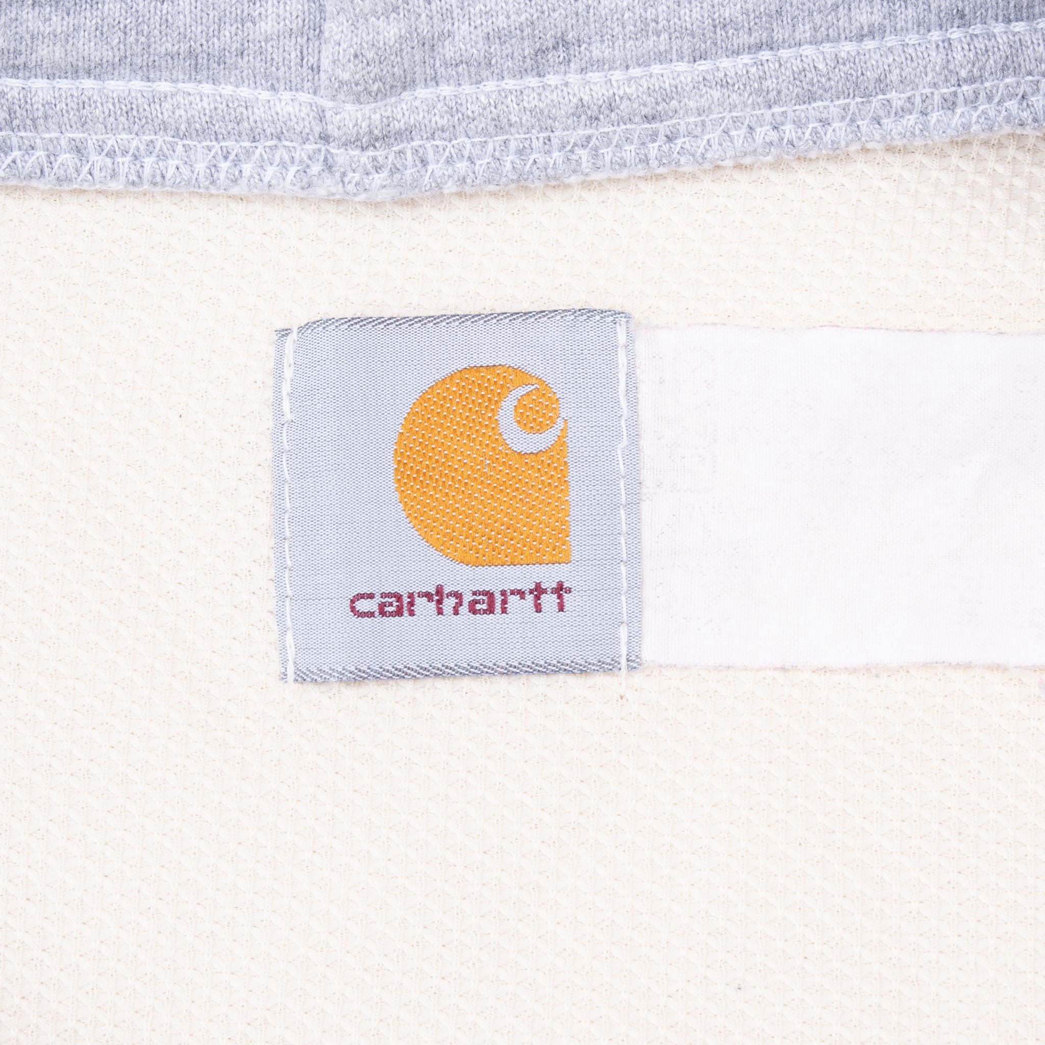 VINTAGE CARHARTT GREY HEAVYWEIGHT HOODIE VEST SWEATSHIRT EARLY 1990S XL