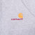 VINTAGE CARHARTT GREY HEAVYWEIGHT HOODIE VEST SWEATSHIRT EARLY 1990S XL