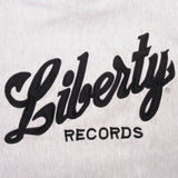 VINTAGE LIBERTY RECORD SWEATSHIRT 1990S 1980S SIZE LARGE MADE IN USA