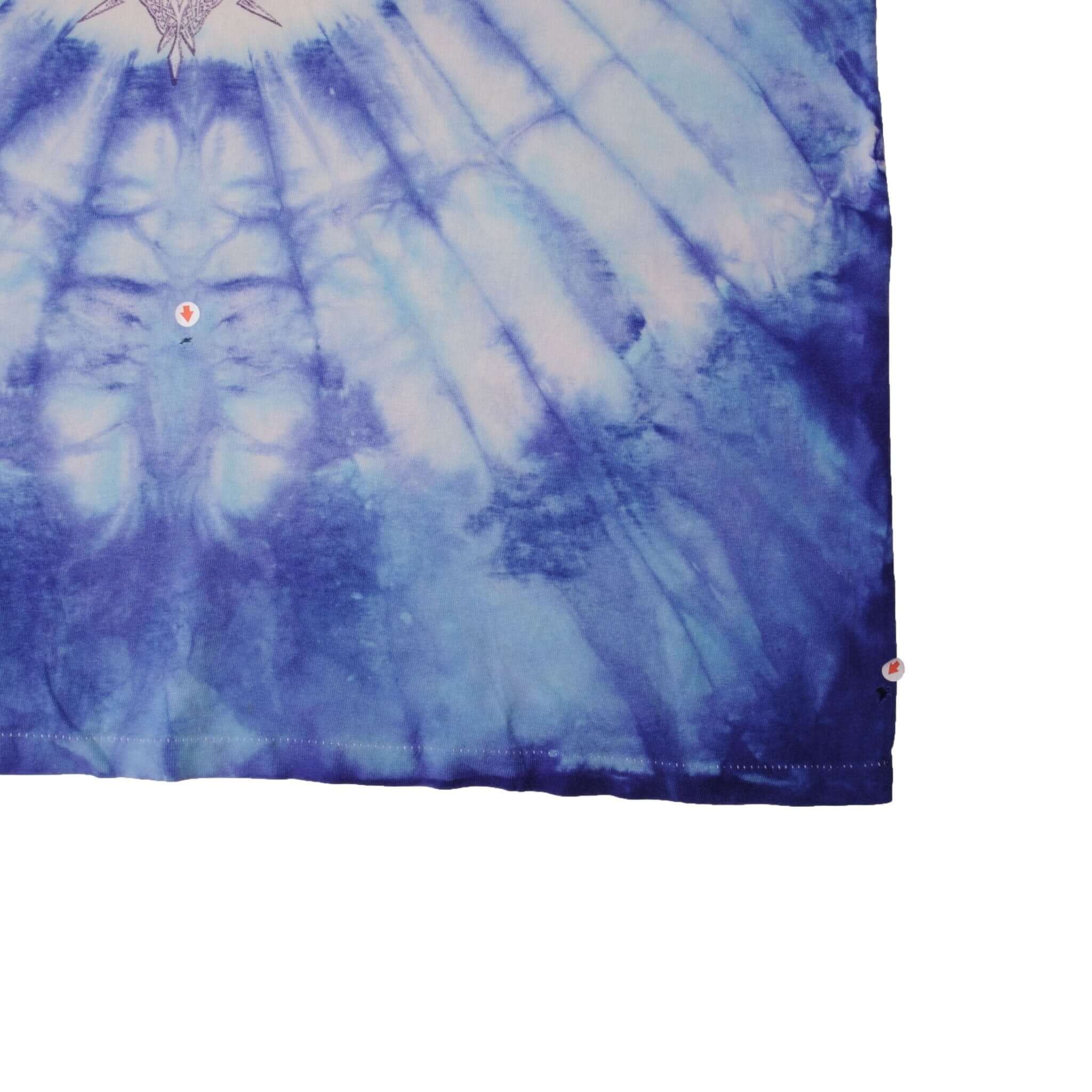 Vintage Tie Dye American Indian Javier Agredo Tee Shirt 1992 Size XL Made In USA With Single Stitch Sleeves