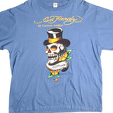 VINTAGE ED HARDY TEE SHIRT 2000s SIZE 2XL MADE IN USA