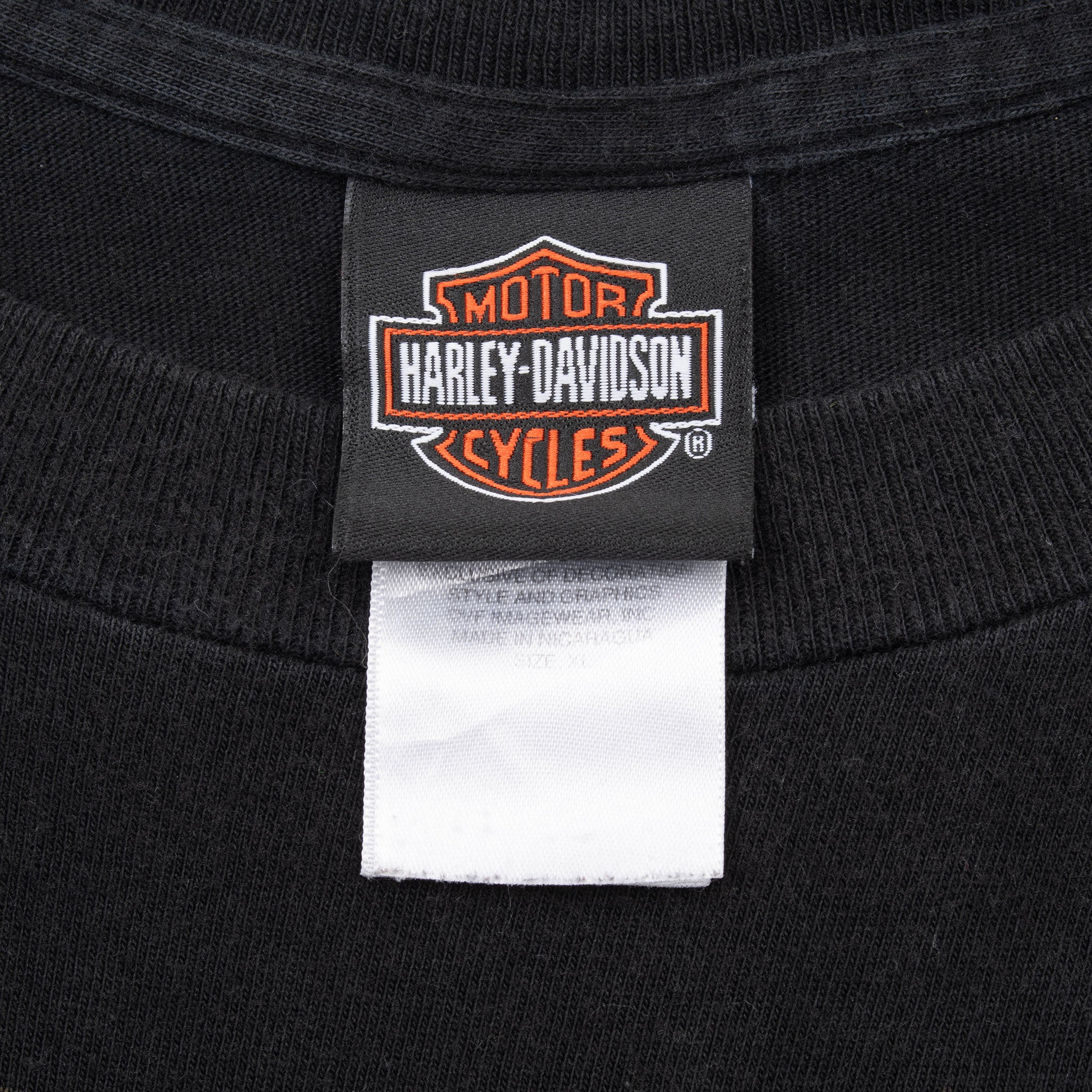 Vintage Harley Davidson Topeka Kansas Tee Shirt 2009 Size XL