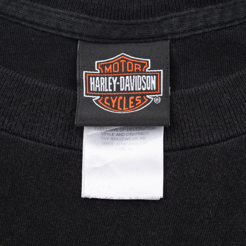 Vintage Harley Davidson Topeka Kansas Tee Shirt 2009 Size XL