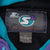 VINTAGE STARTER BLACK TEAL PURPLE DOUBLE HOODIE SWEATSHIRT 1990S SIZE XL