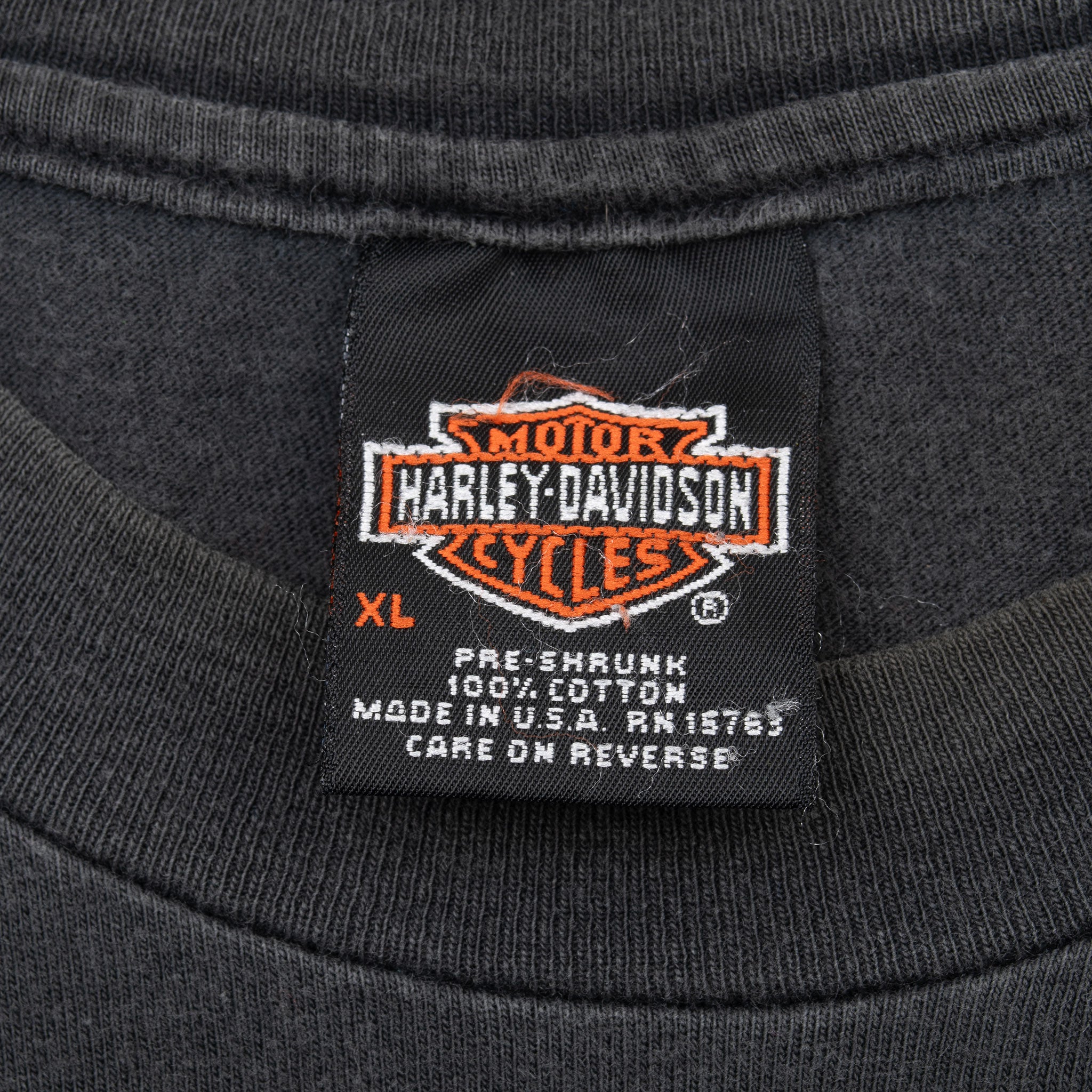 Vintage Harley Davidson Orlando Florida 1997 Tee Shirt Size XL Made In Usa