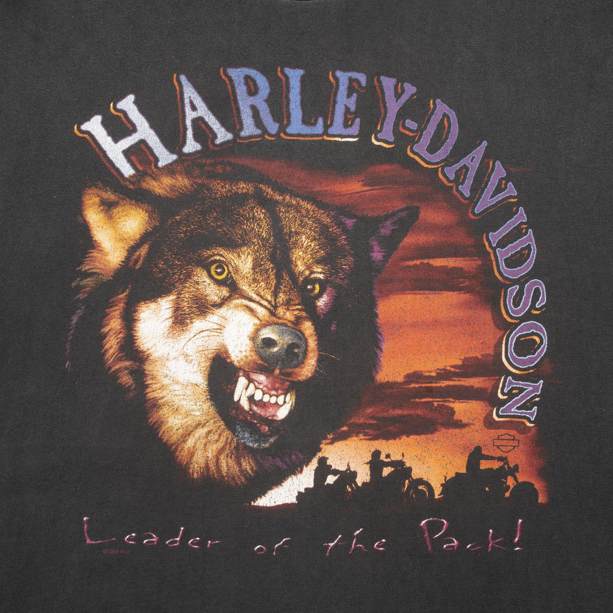 Vintage Harley Davidson Orlando Florida 1997 Tee Shirt Size XL Made In Usa