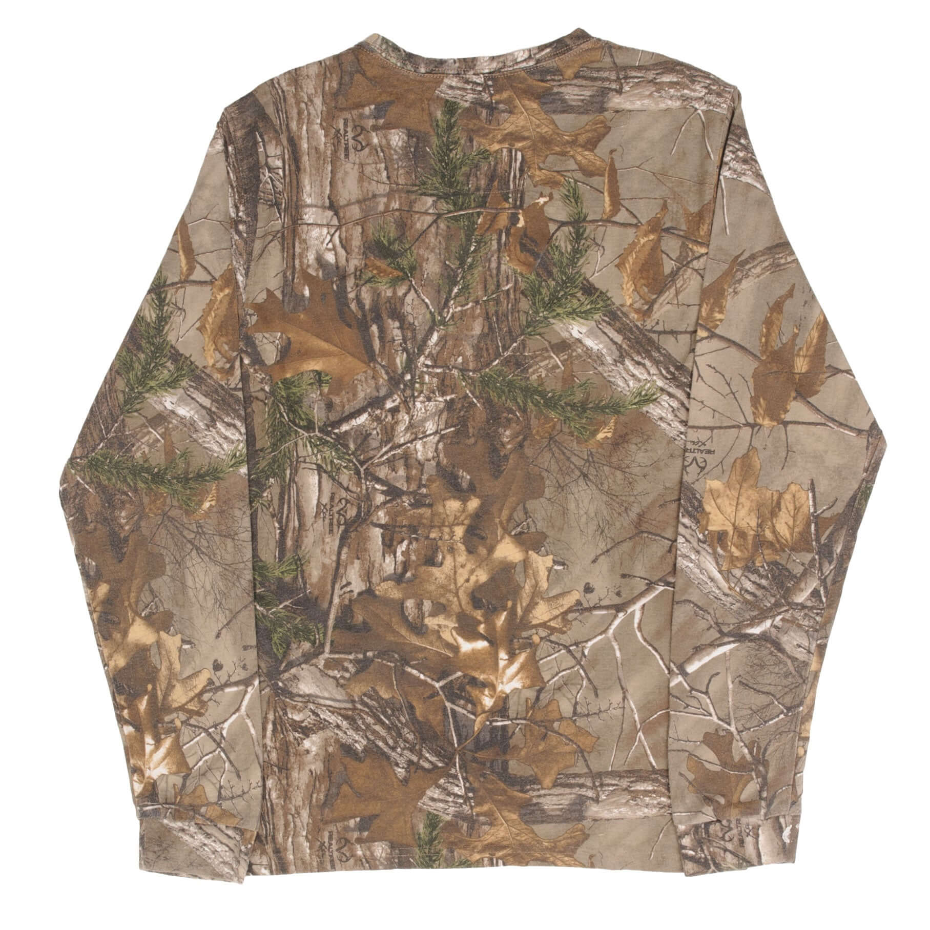 Vintage Hunting Realtree Xtra Camo Long Sleeve Tee Shirt Size Medium