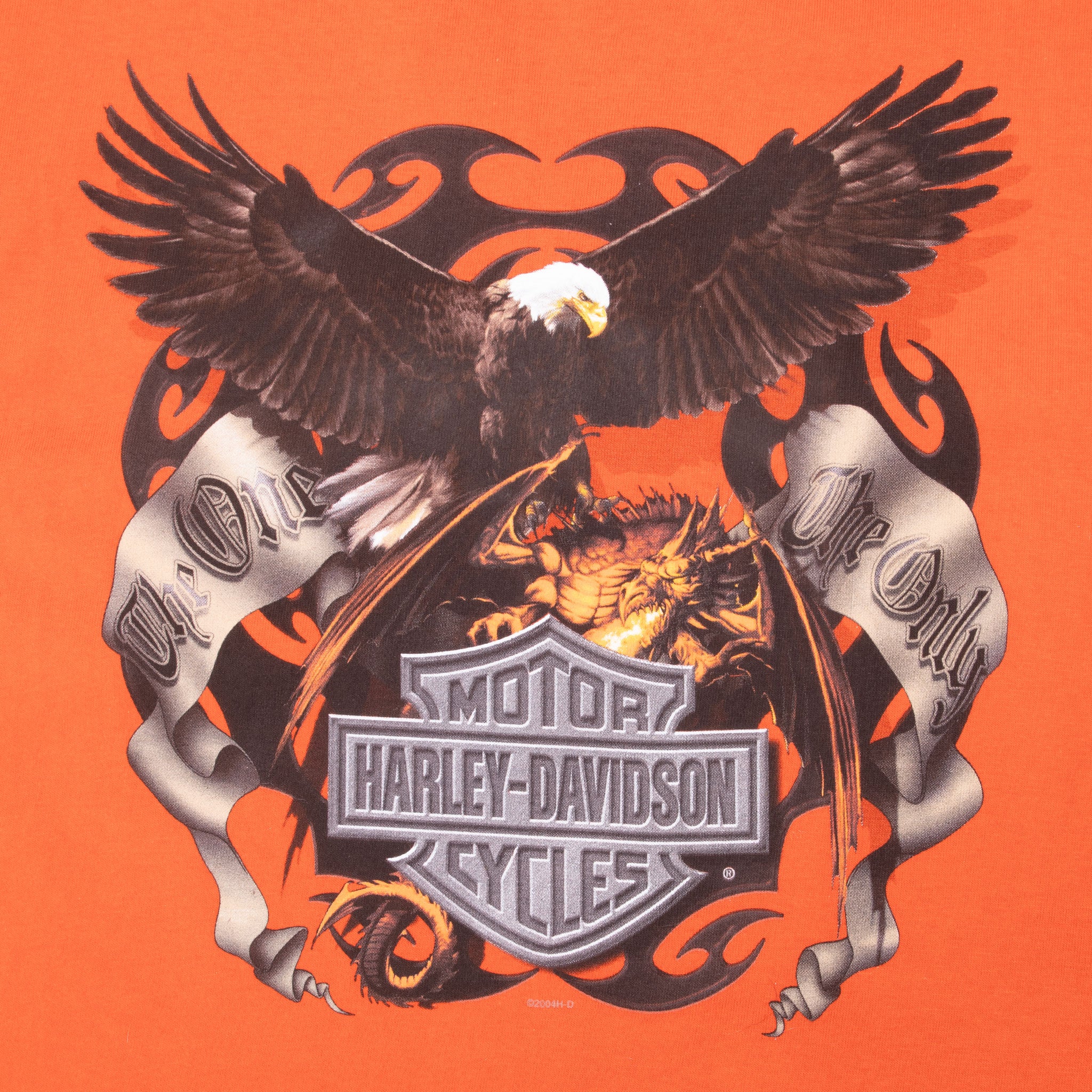 Vintage Harley Davidson Rock Hill Sc 2004 Tee Shirt Size Large Made In Usa Deadstock