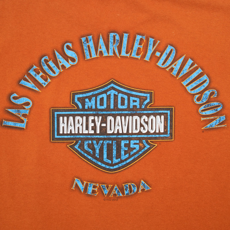 Vintage Harley Davidson Las Vegas Tee Shirt 2012 Size XL