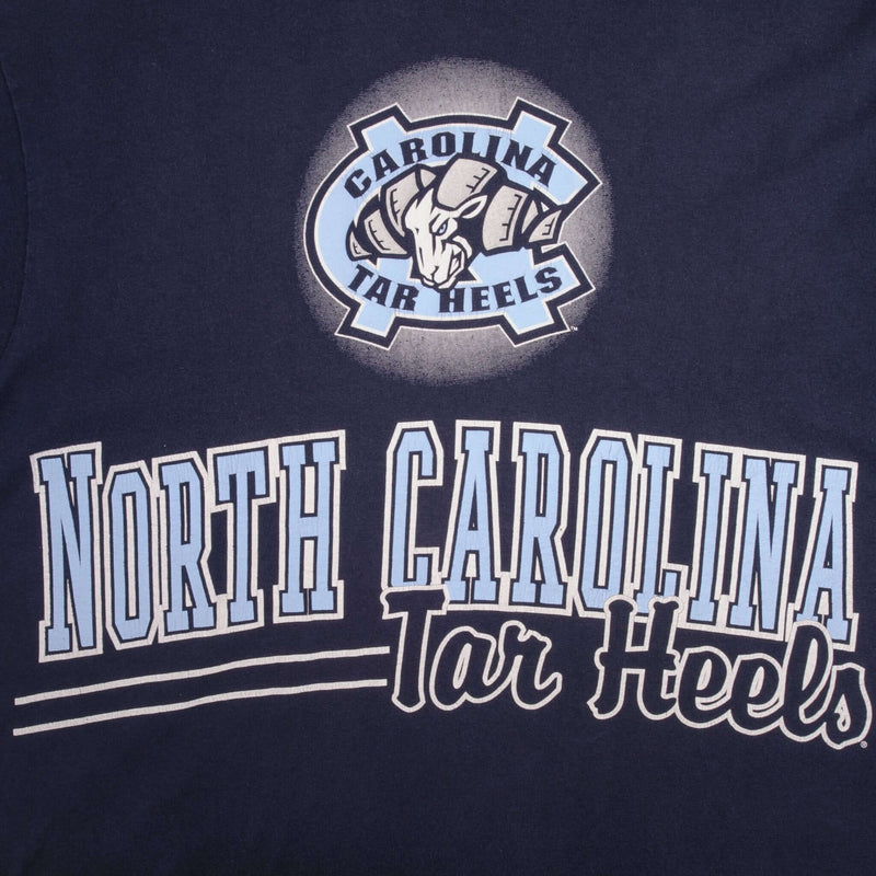 Vintage NCAA Unc North Carolina Tar Heels 1990S Tee Shirt Size XL