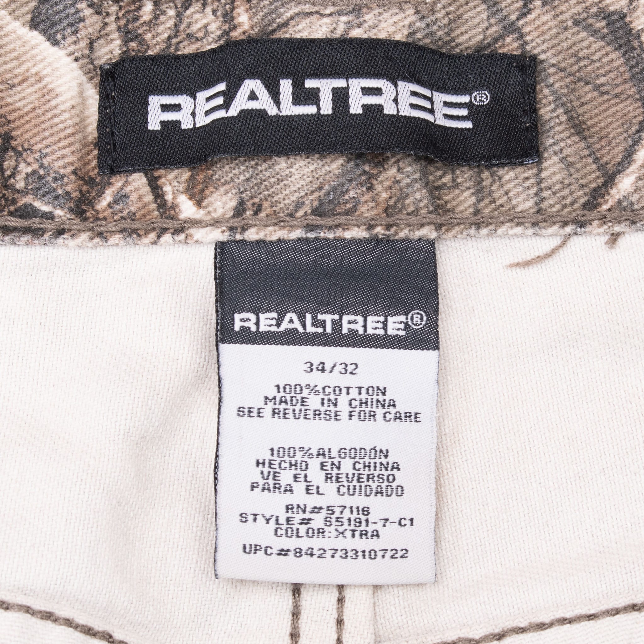 VINTAGE REALTREE XTRA CAMO PANTS SIZE 34X31