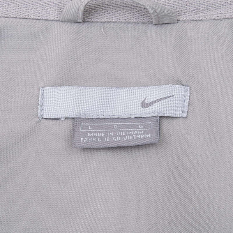 Vintage Nike Grey Windbreaker Jacket 2000S Size Large