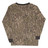 Vintage Hunting Realtree Camo Long Sleeve Tee Shirt 1990S Large Made In Usa With Single Stitch Hem