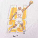Vintage Nike Air Jordan 23 Michael Jordan's The Restaurant Tee Shirt 1990S Size Medium Made In USA