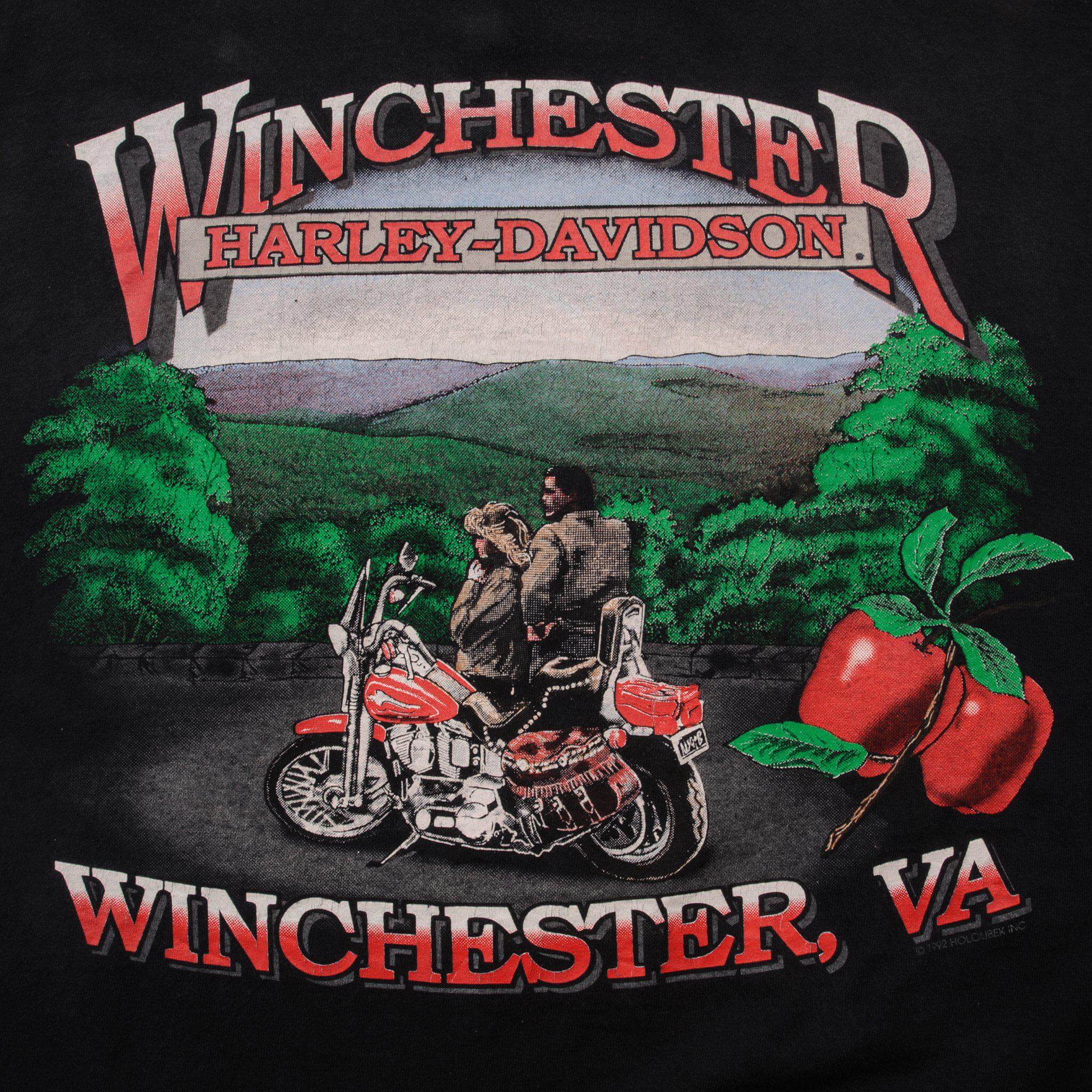 VINTAGE HARLEY DAVIDSON TEE SHIRT 1992 SIZE XL MADE IN USA