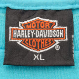 VINTAGE 3D EMBLEM HARLEY DAVIDSON TEE SHIRT 1990 SIZE XL MADE IN USA
