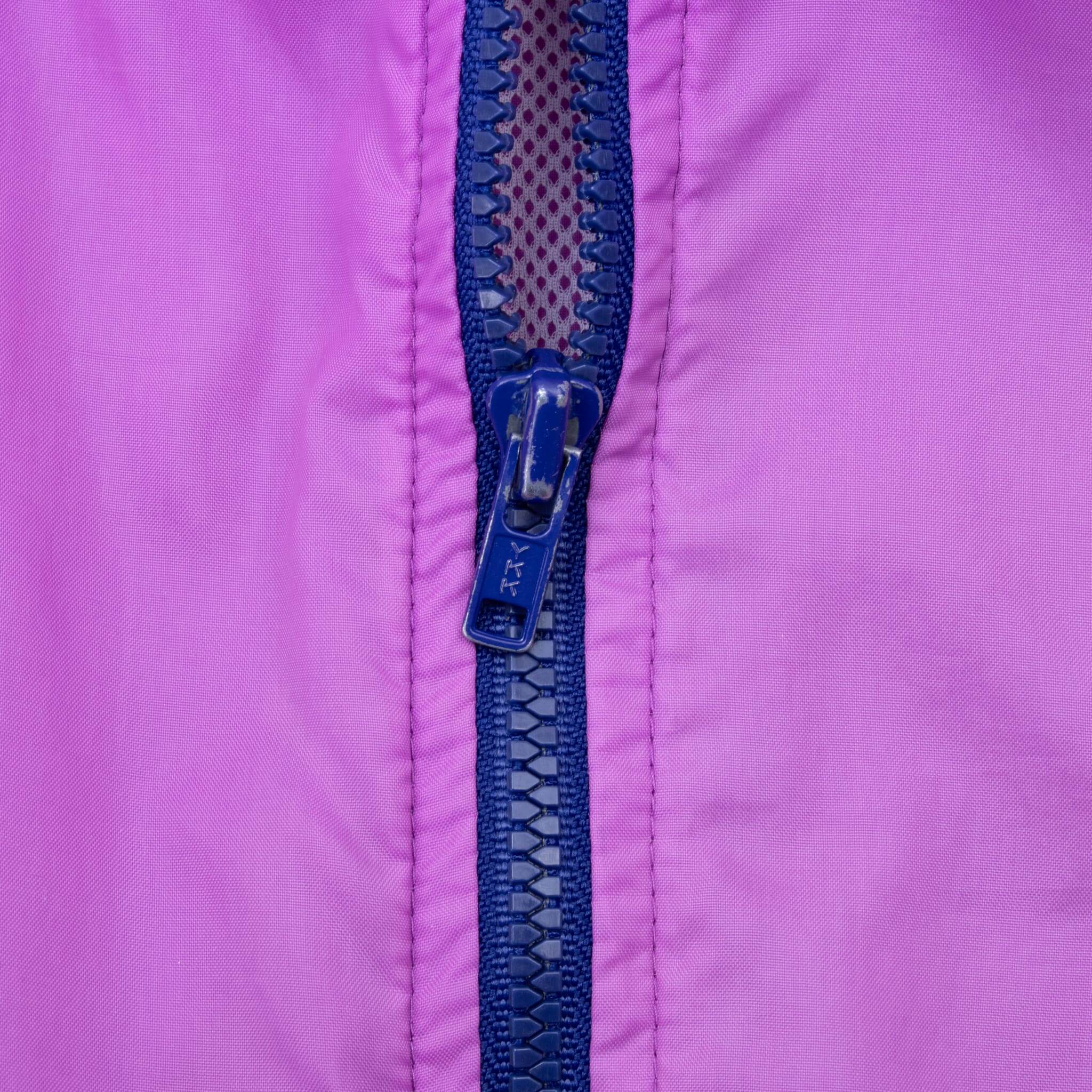 Vintage Nike Swoosh Neon Windbreaker Jacket Late 1980S Size Large