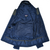 Open Patagonia Departer jacket showing navy blue interior and mesh panel