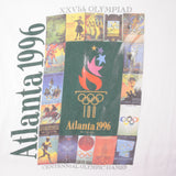 VINTAGE CHAMPION ATLANTA OLYMPICS 1996 TEE SHIRT SIZE XL MADE IN USA