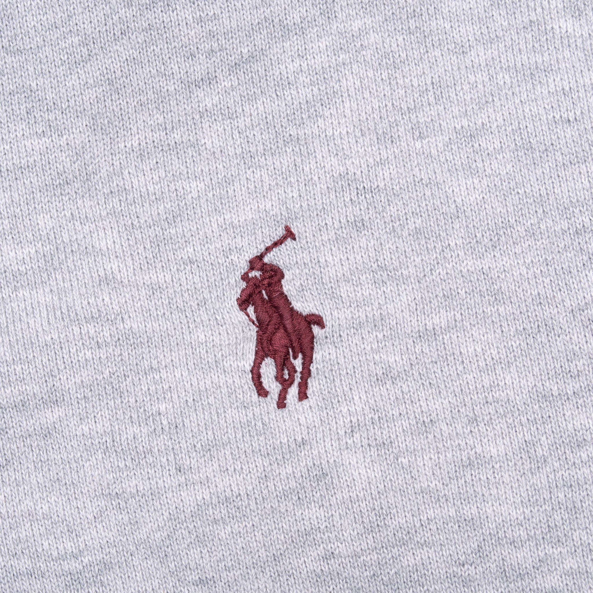 Vintage Ralph Lauren Full Up Classic Grey Hoodie Sweatshirt 1990S Size XL