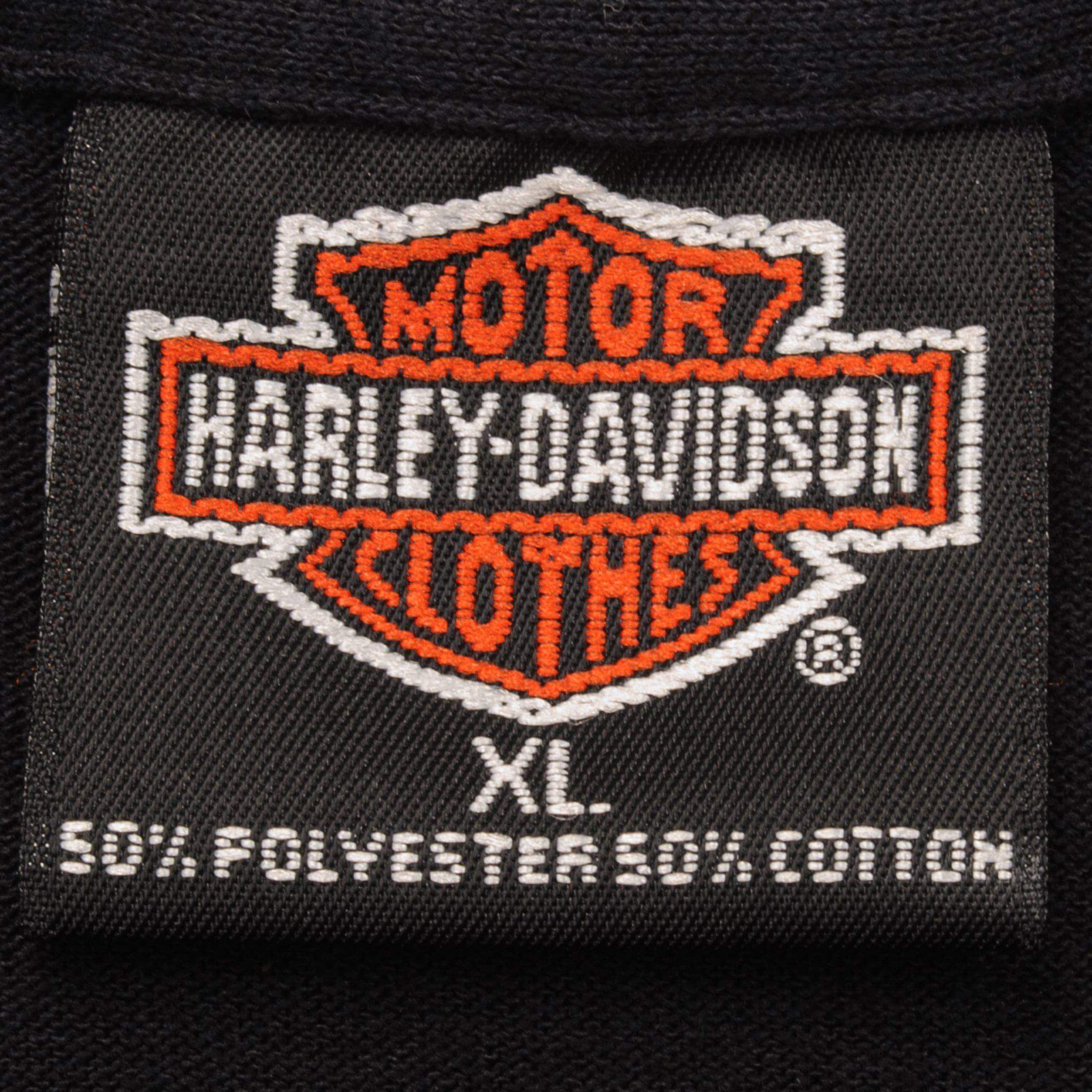 VINTAGE HARLEY DAVIDSON IRIDESCENT TEE SHIRT 1990 SIZE XL MADE IN USA