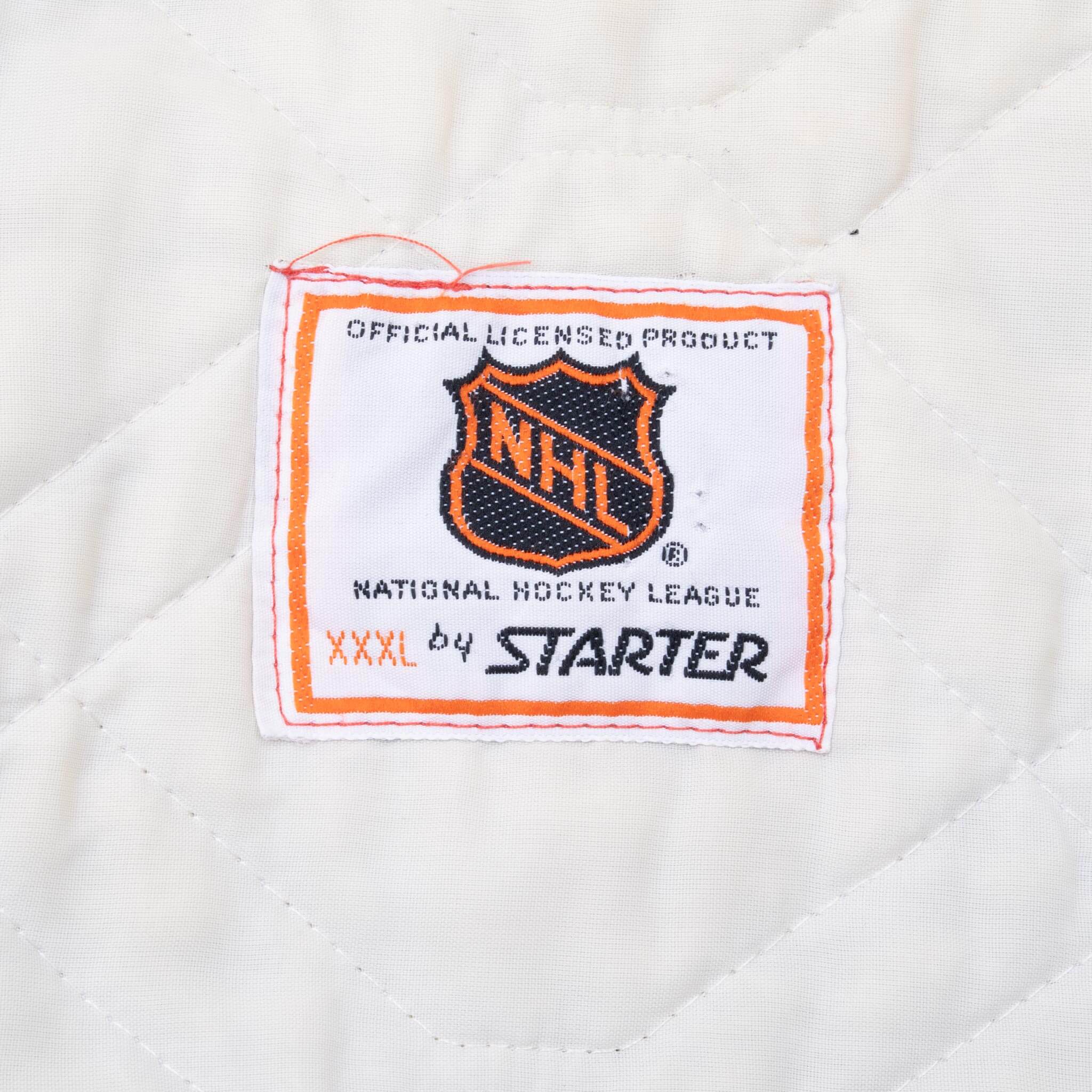 Vintage Nhl Los Angeles Kings Starter Satin Bomber Jacket 1990S Size 3XL