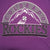 Vintage Purple MLB Colorado Rockies Tee Shirt 1991 Size Medium Made In USA With Single Stitch Sleeves