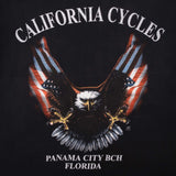 Vintage Hawgs and Stripes Pig California Cycle Biker Tee Shirt 2000 Size XL
