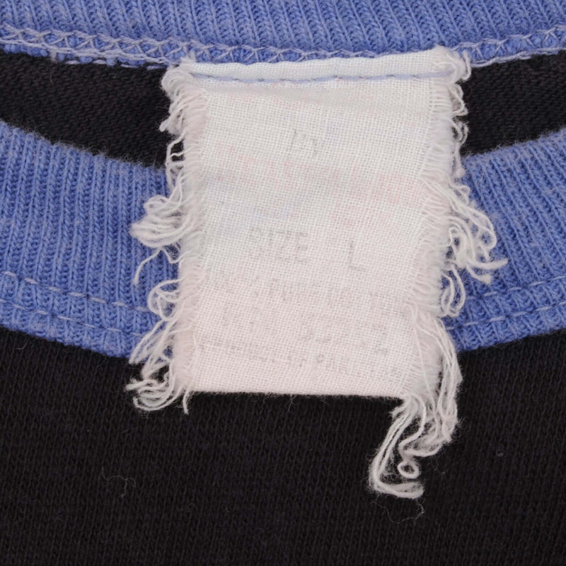 Vintage Original Us Festival Featuring Ozzy Osbourne, Scorpion, Stray Cats, David Bowie, Van Halen, The Clash and more. Half Sleeve Tee Shirt 1983 Size Large Made In USA With Single Stitch Sleeves  The US Festival (US pronounced like the pronoun, not as initials) was the name of two early 1980s music and culture festivals in southern California, held sixty miles (100 km) east of Los Angeles, near San Bernardino.