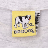 Vintage Quiet Please! The Big Dog Has The Floor Tee Shirt 1992 Size XL  With Single Stitch Sleeves