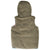 Back of Patagonia Bivy hooded vest reversed to olive fleece