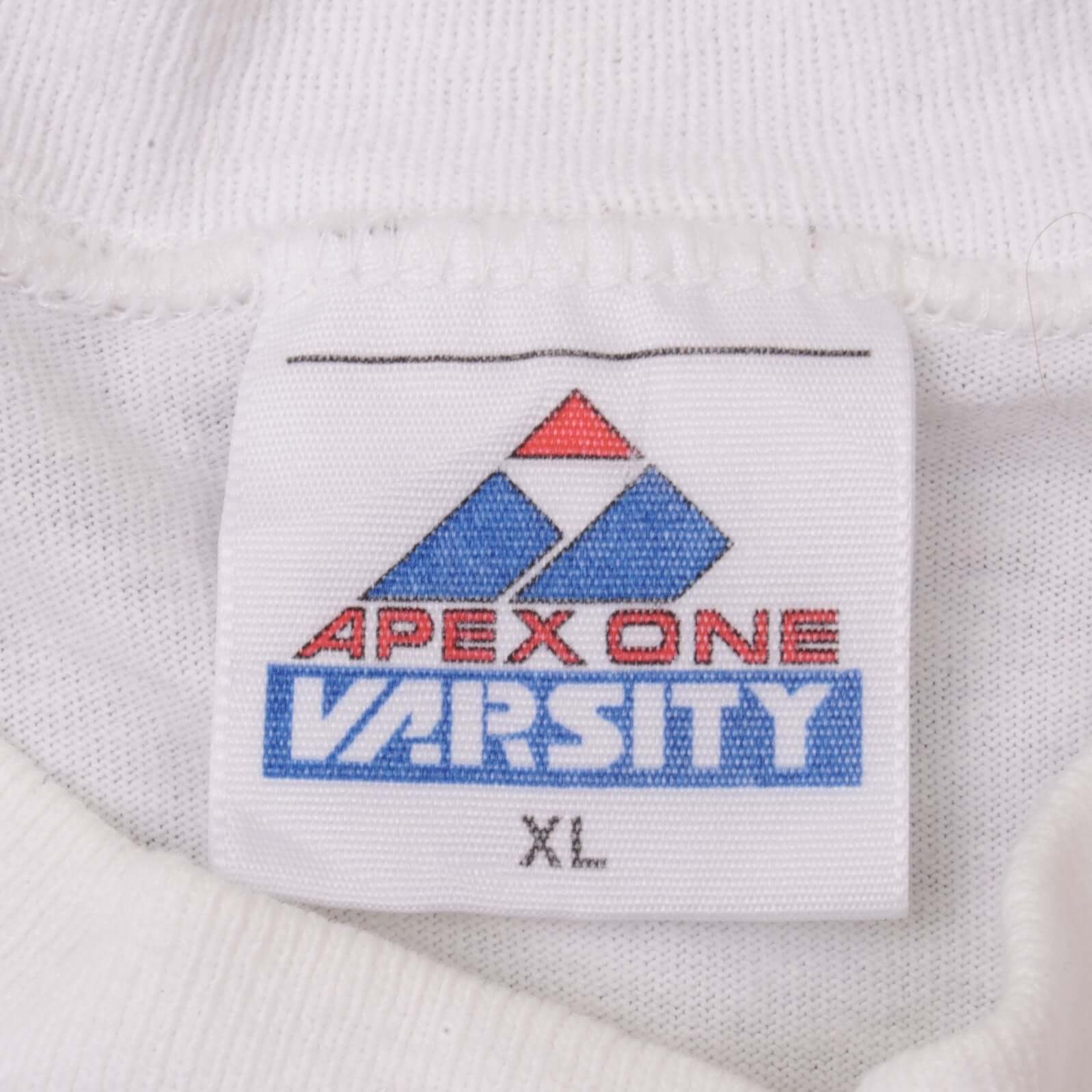 Vintage University Of Michigan Go Blue Tee Shirt 1990s Size XL With Single Stitch Sleeves