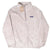 Front view of beige Patagonia Women's Los Gatos quarter-zip fleece
