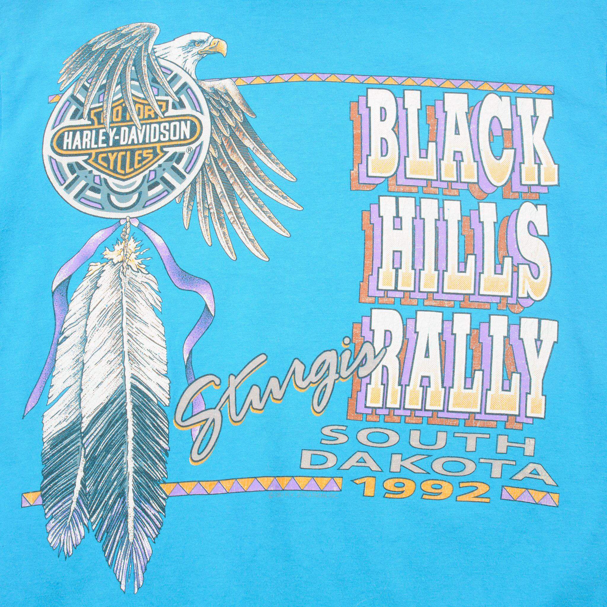 VINTAGE HARLEY DAVIDSON TEE SHIRT 1992 SIZE SMALL MADE IN USA