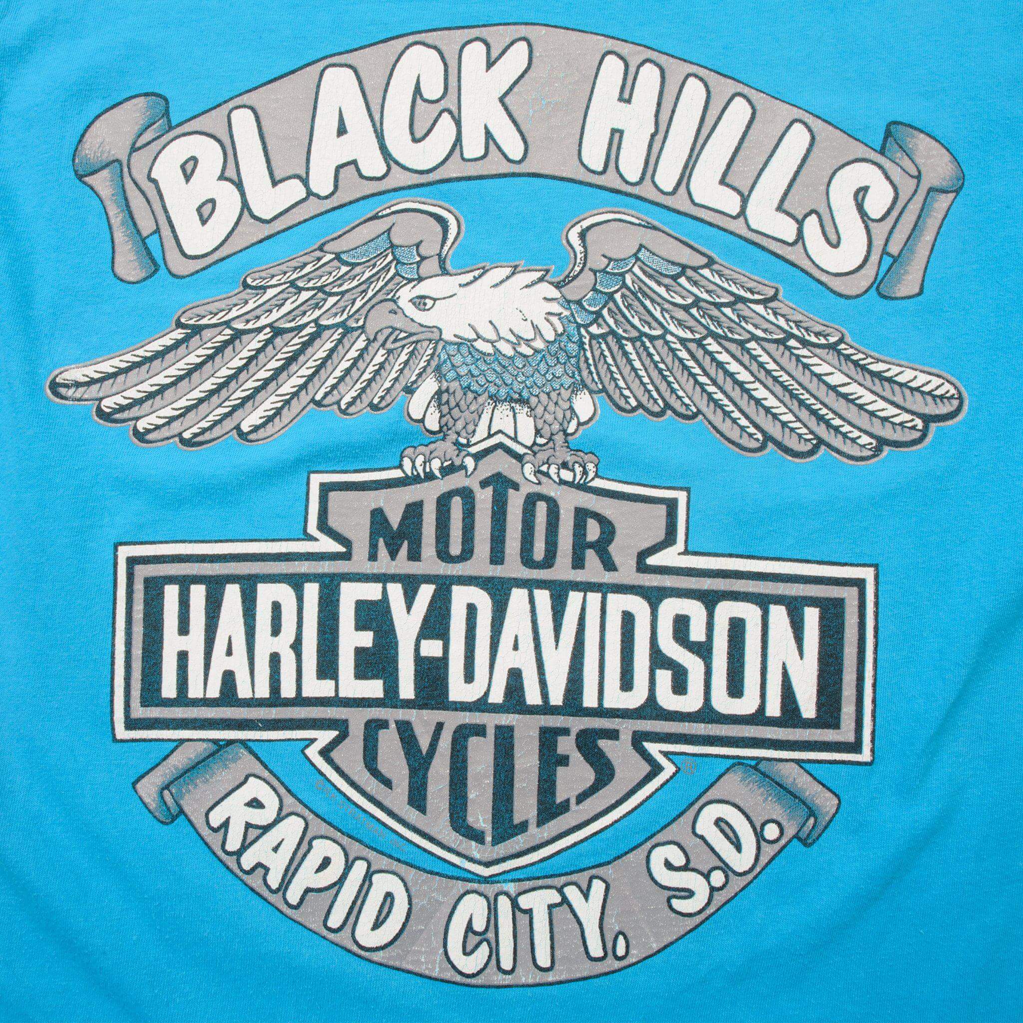 VINTAGE HARLEY DAVIDSON TEE SHIRT 1992 SIZE SMALL MADE IN USA