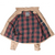 Open Polo Ralph Lauren jacket showing red, green and navy plaid lining